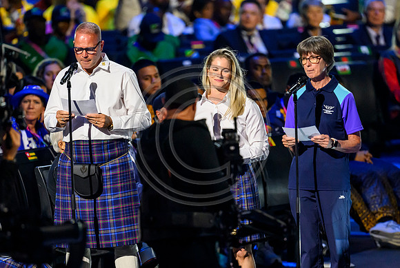 Opening ceremony for the Glasgow 2026 Commonwealth Games at the Hydro