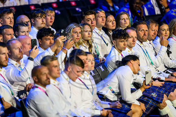 Opening ceremony for the Glasgow 2026 Commonwealth Games at the Hydro