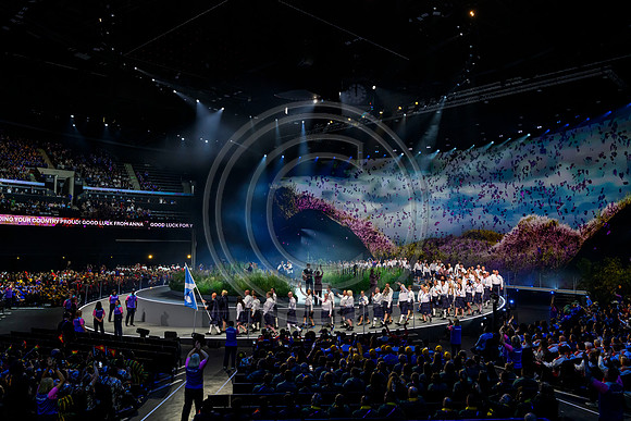 Opening ceremony for the Glasgow 2026 Commonwealth Games at the Hydro