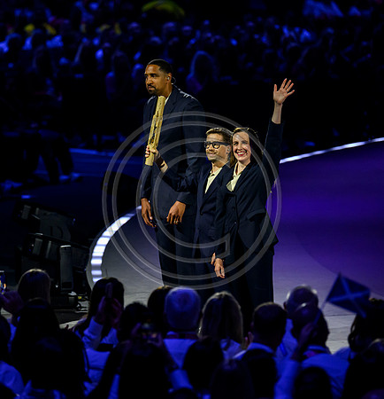 Opening ceremony for the Glasgow 2026 Commonwealth Games at the Hydro