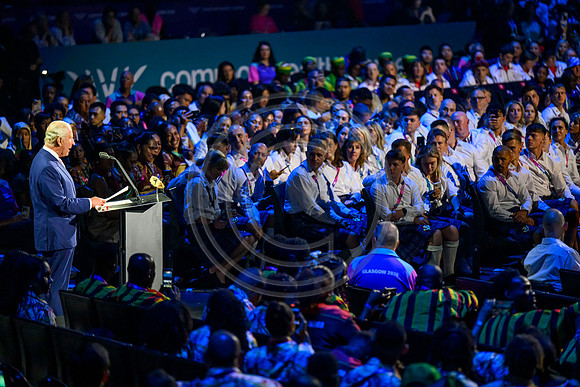 Opening ceremony for the Glasgow 2026 Commonwealth Games at the Hydro