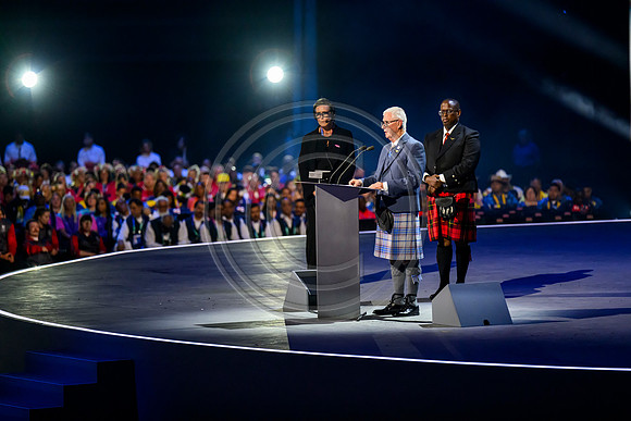 Opening ceremony for the Glasgow 2026 Commonwealth Games at the Hydro