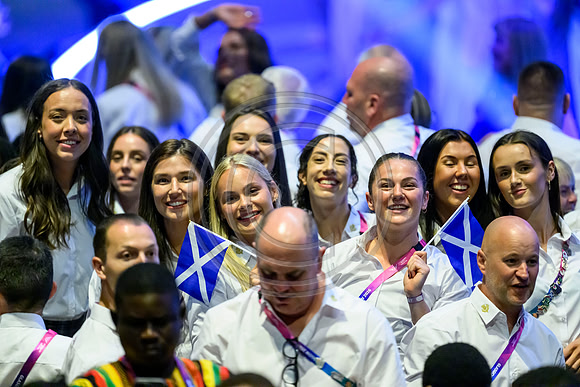 Opening ceremony for the Glasgow 2026 Commonwealth Games at the Hydro