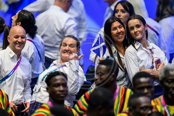 Opening ceremony for the Glasgow 2026 Commonwealth Games at the Hydro