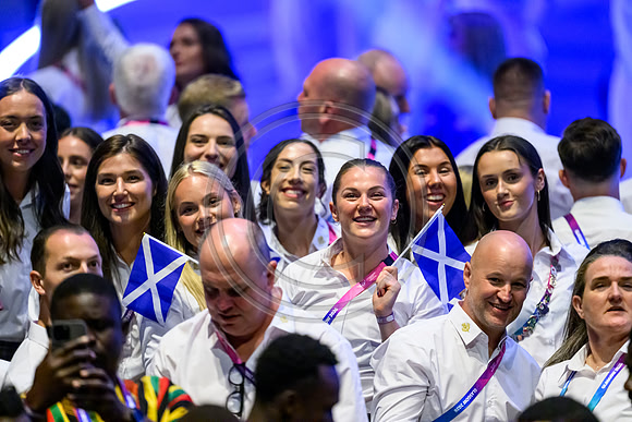 Opening ceremony for the Glasgow 2026 Commonwealth Games at the Hydro