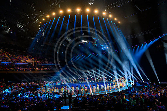 Opening ceremony for the Glasgow 2026 Commonwealth Games at the Hydro