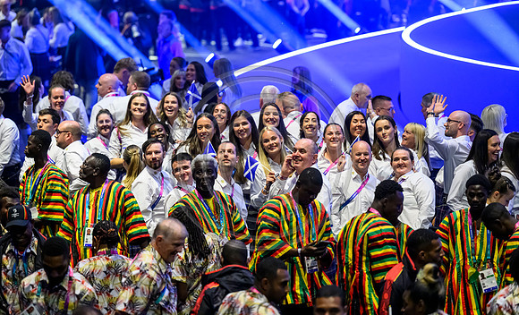 Opening ceremony for the Glasgow 2026 Commonwealth Games at the Hydro