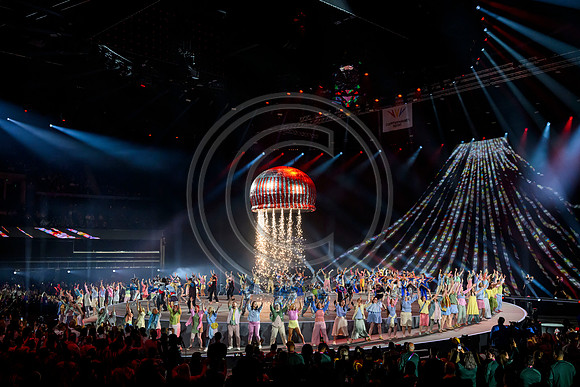 Opening ceremony for the Glasgow 2026 Commonwealth Games at the Hydro