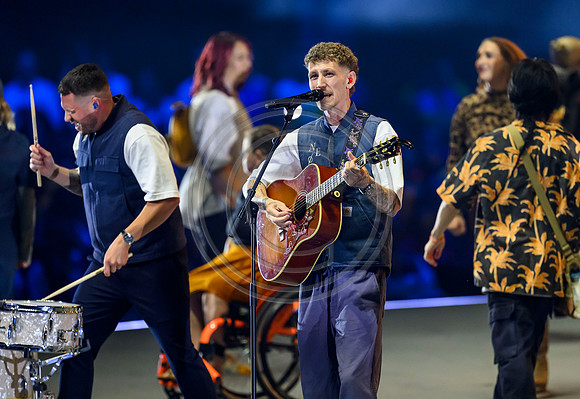 Opening ceremony for the Glasgow 2026 Commonwealth Games at the Hydro