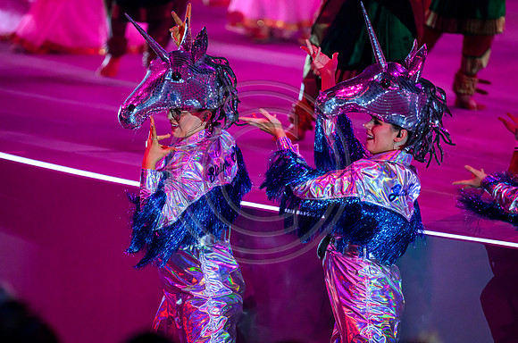 Opening ceremony for the Glasgow 2026 Commonwealth Games at the Hydro