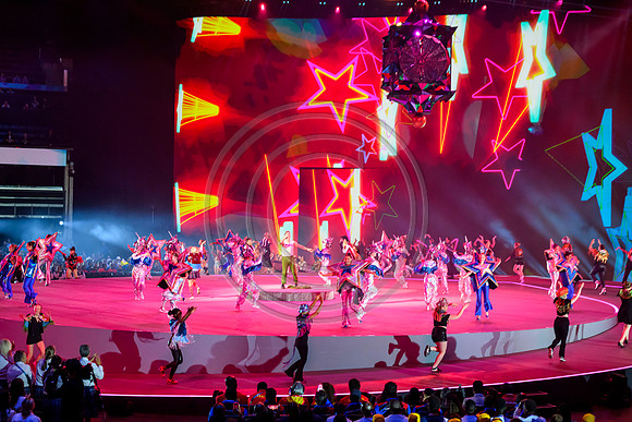 Opening ceremony for the Glasgow 2026 Commonwealth Games at the Hydro