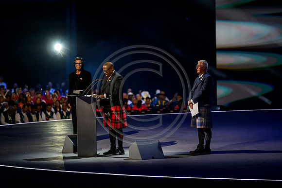 Opening ceremony for the Glasgow 2026 Commonwealth Games at the Hydro