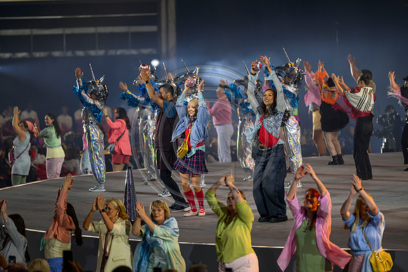 Opening ceremony for the Glasgow 2026 Commonwealth Games at the Hydro