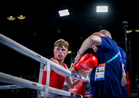 Findlay Davidson competes in the Para Powerlifting Mens Lightweight