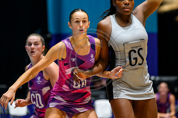 Team Scotland v New Zealand netball