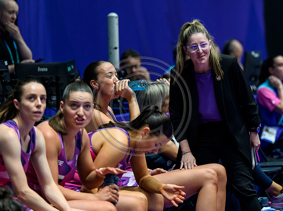 Team Scotland v New Zealand netball