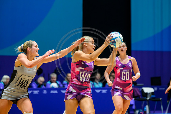 Team Scotland v New Zealand netball
