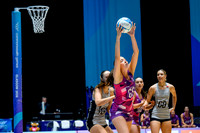 Team Scotland v New Zealand netball