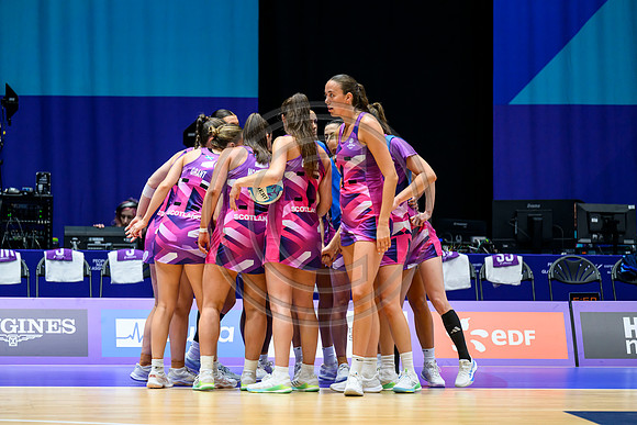 Team Scotland v New Zealand netball