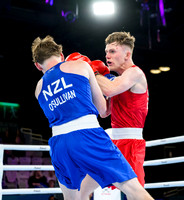 Team Scotlands Nick Devlin competes in the 60kg class