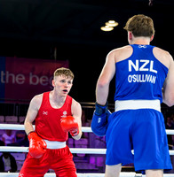 Team Scotlands Nick Devlin competes in the 60kg class