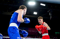 Team Scotlands Nick Devlin competes in the 60kg class