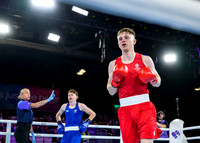 Team Scotlands Nick Devlin competes in the 60kg class