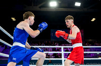 Team Scotlands Nick Devlin competes in the 60kg class