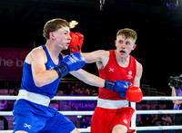 Team Scotlands Nick Devlin competes in the 60kg class