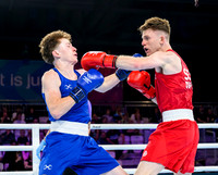 Team Scotlands Nick Devlin competes in the 60kg class