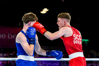 Team Scotlands Nick Devlin competes in the 60kg class