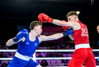 Team Scotlands Nick Devlin competes in the 60kg class