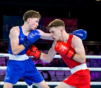 Team Scotlands Nick Devlin competes in the 60kg class