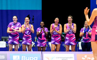 Team Scotland v New Zealand netball