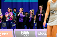 Team Scotland v New Zealand netball