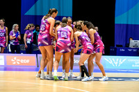 Team Scotland v New Zealand netball