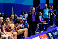 Team Scotland v New Zealand netball