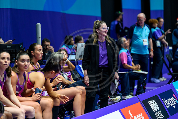 Team Scotland v New Zealand netball