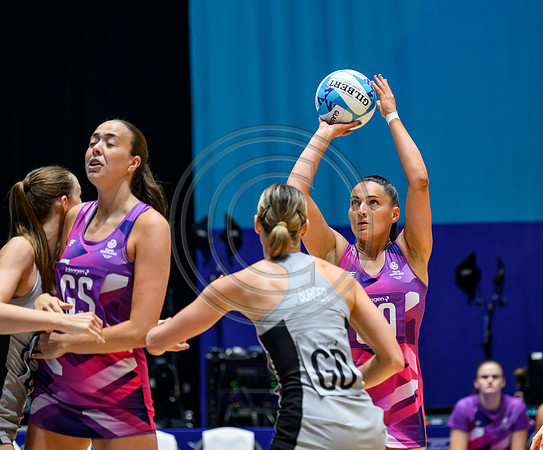 Team Scotland v New Zealand netball