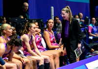 Team Scotland v New Zealand netball