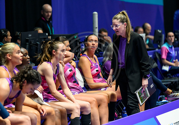 Team Scotland v New Zealand netball