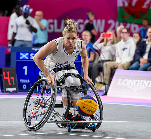 3x3 Womens Wheelchair Basketball Scotland v Nigeria