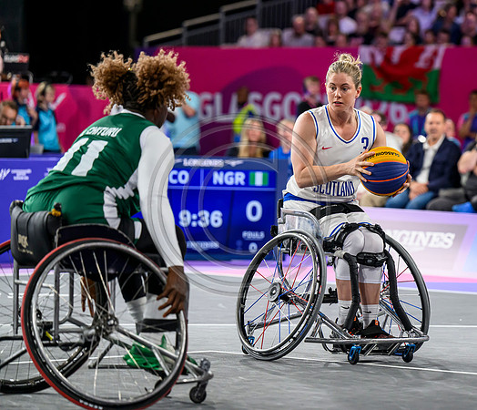 3x3 Womens Wheelchair Basketball Scotland v Nigeria