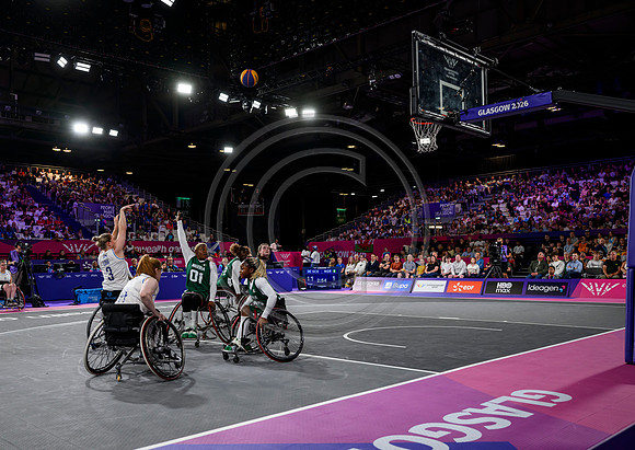3x3 Womens Wheelchair Basketball Scotland v Nigeria