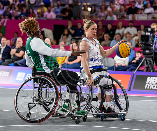 3x3 Womens Wheelchair Basketball Scotland v Nigeria