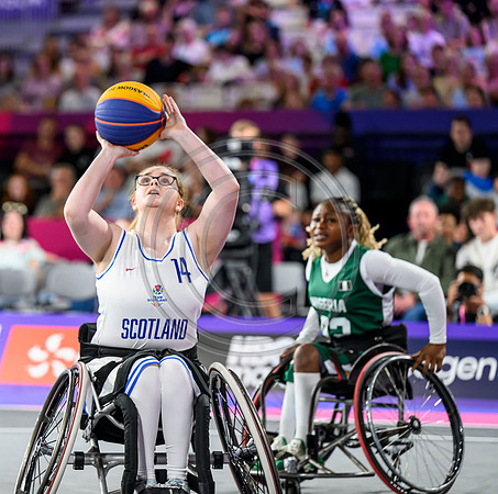 3x3 Womens Wheelchair Basketball Scotland v Nigeria