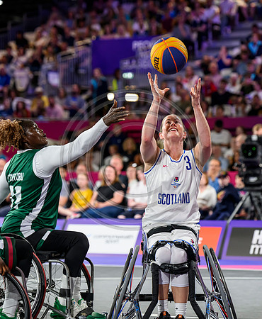 3x3 Womens Wheelchair Basketball Scotland v Nigeria