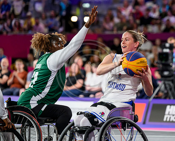 3x3 Womens Wheelchair Basketball Scotland v Nigeria