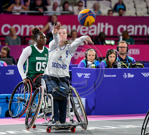 3x3 Womens Wheelchair Basketball Scotland v Nigeria