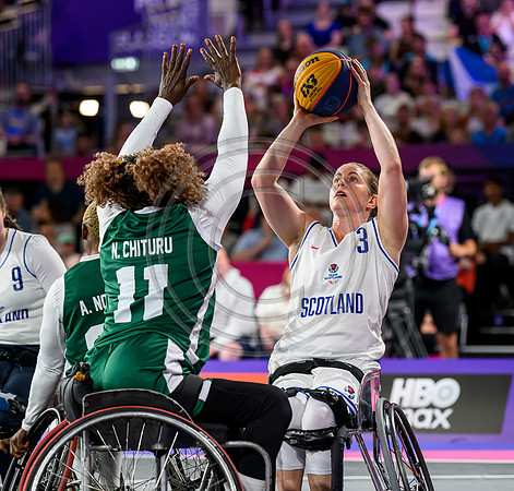 3x3 Womens Wheelchair Basketball Scotland v Nigeria